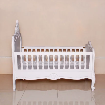 Antique Louis Baby Crib Wholesale Price (RBD_098)