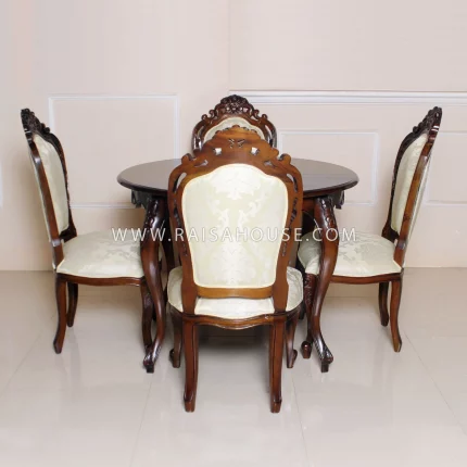 Luxury Francisian Dining Room Sets Manufacture (ICR_014_RDT_014)