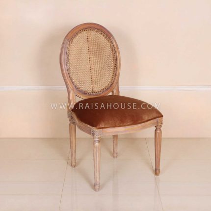 Medalion Chair Rattan Back