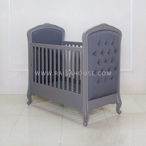 Aeneas Baby Bed Mattress Dark Grey