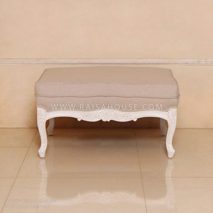 Matching Footstool For Bergere A Oreilles Louis XV WPGK