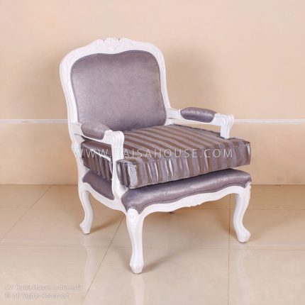 Chloe Arm Chair White Complate