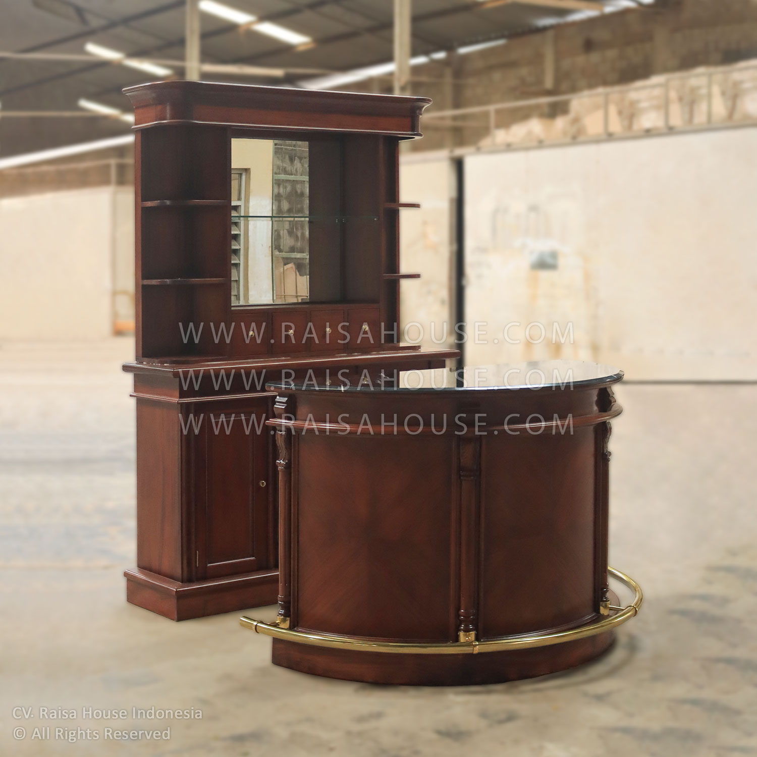 ICB_154_A_M Catalina Bar Cabinet, French Furniture Manufacturer Indonesia