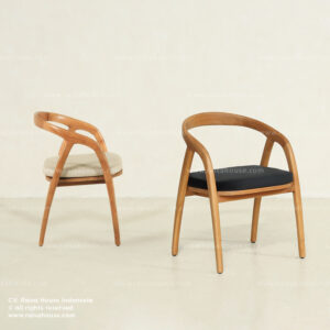 Jovanca Teak Wood Dining Chair for Hotel Project