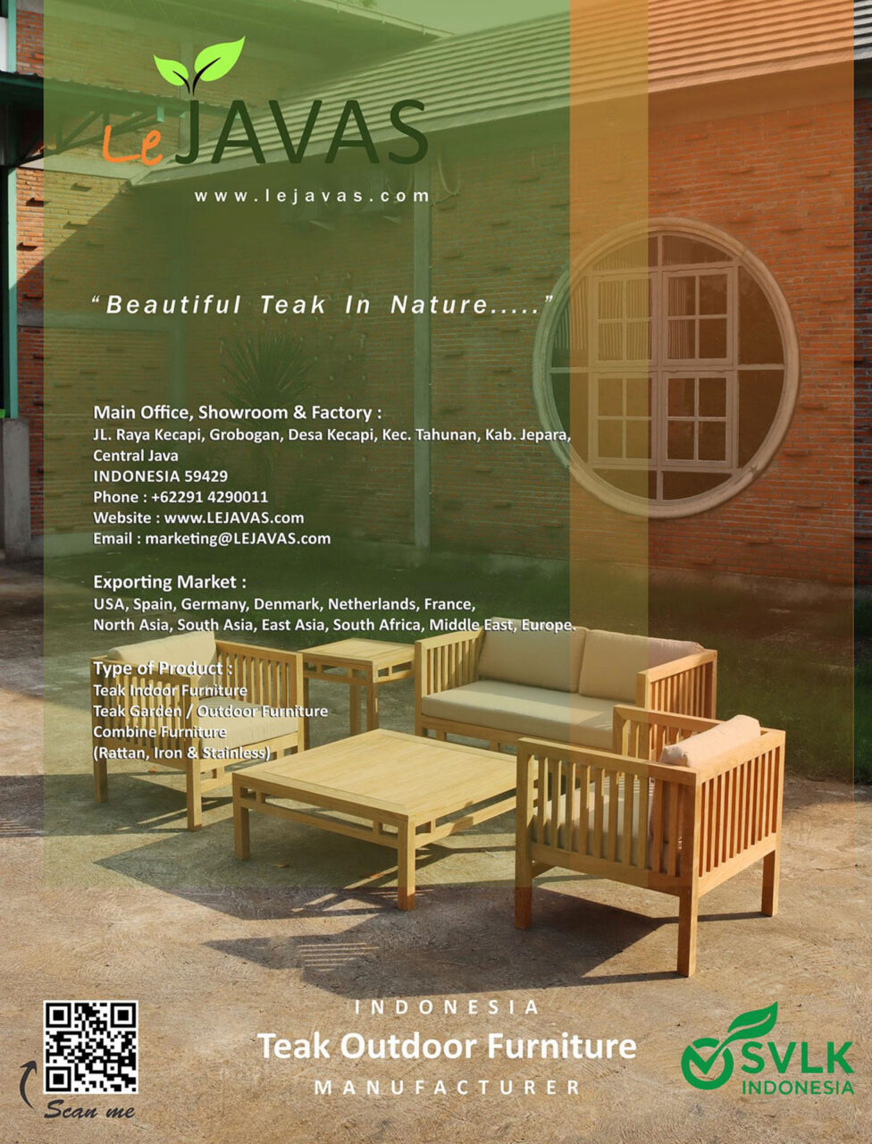 Classic Outdoor Collection Le-Javas 1